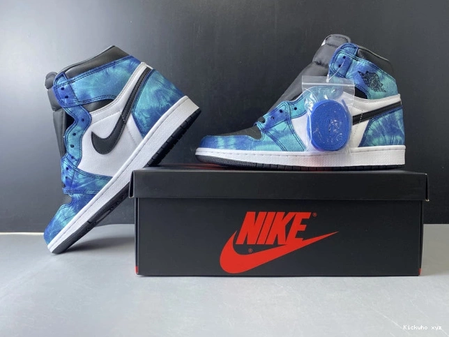 1 High Jordan Tie-Dye Air CD0461-100 OG 0721
